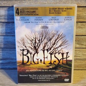 Big Fish Movie DVD Fantasy Drama